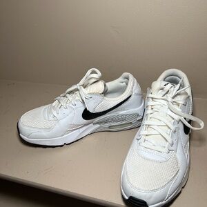 Nike White and Black Athletic Shoes